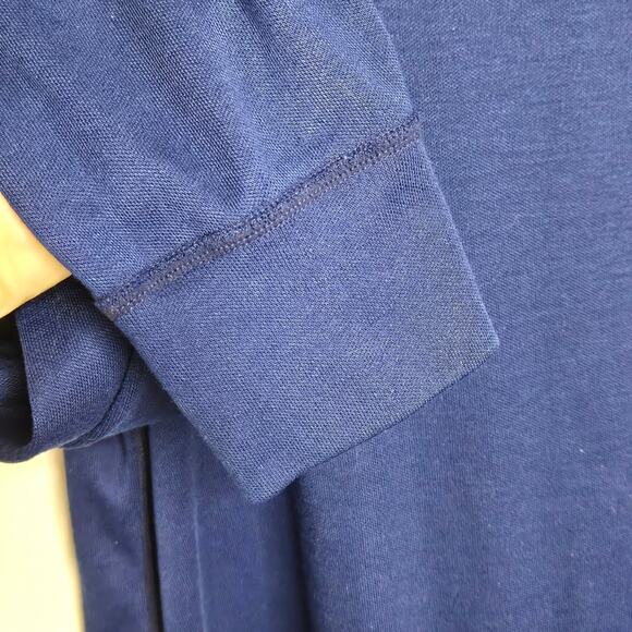 PATAGONIA Performance Base Layer Blue Long Sleeve Shirt Size M - Picture 5 of 6
